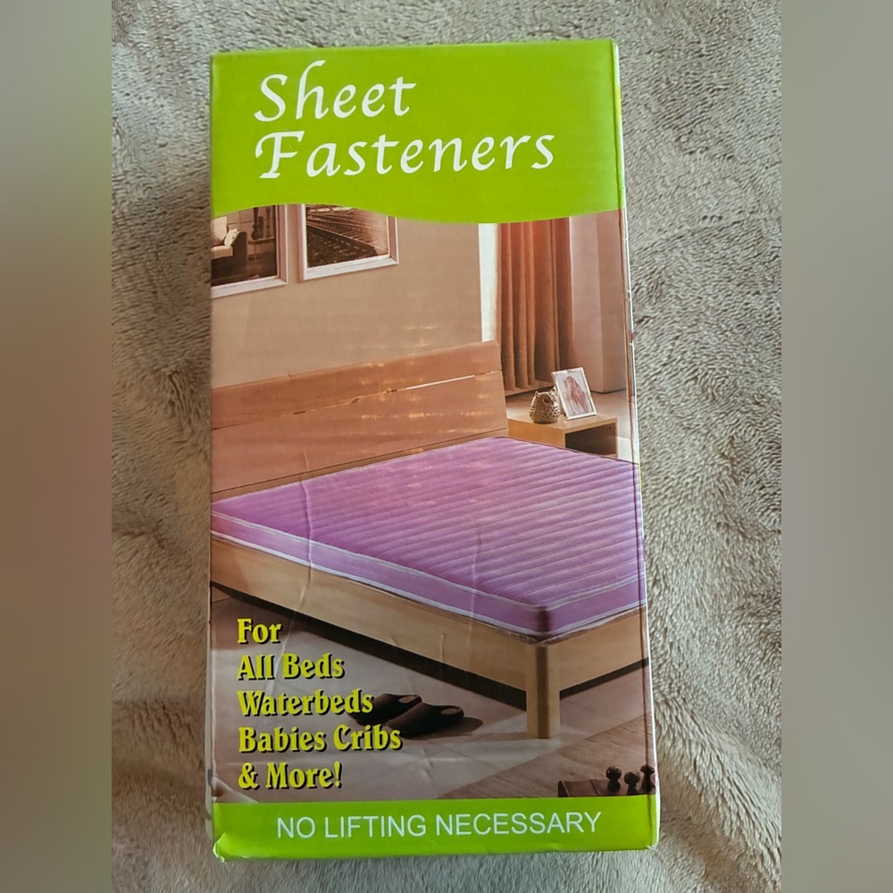 Sheet Fasteners for All Beds - 2 pack